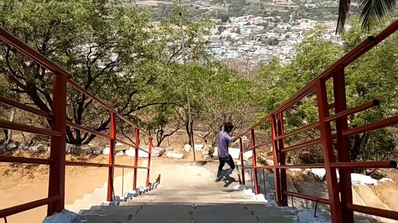 View of yadgir city form yadgir hill