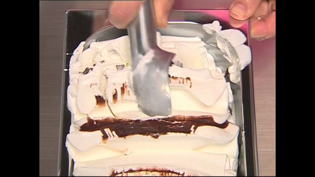 Elaboración de bolas. Crema de Helado y Cobertura de Chocolate