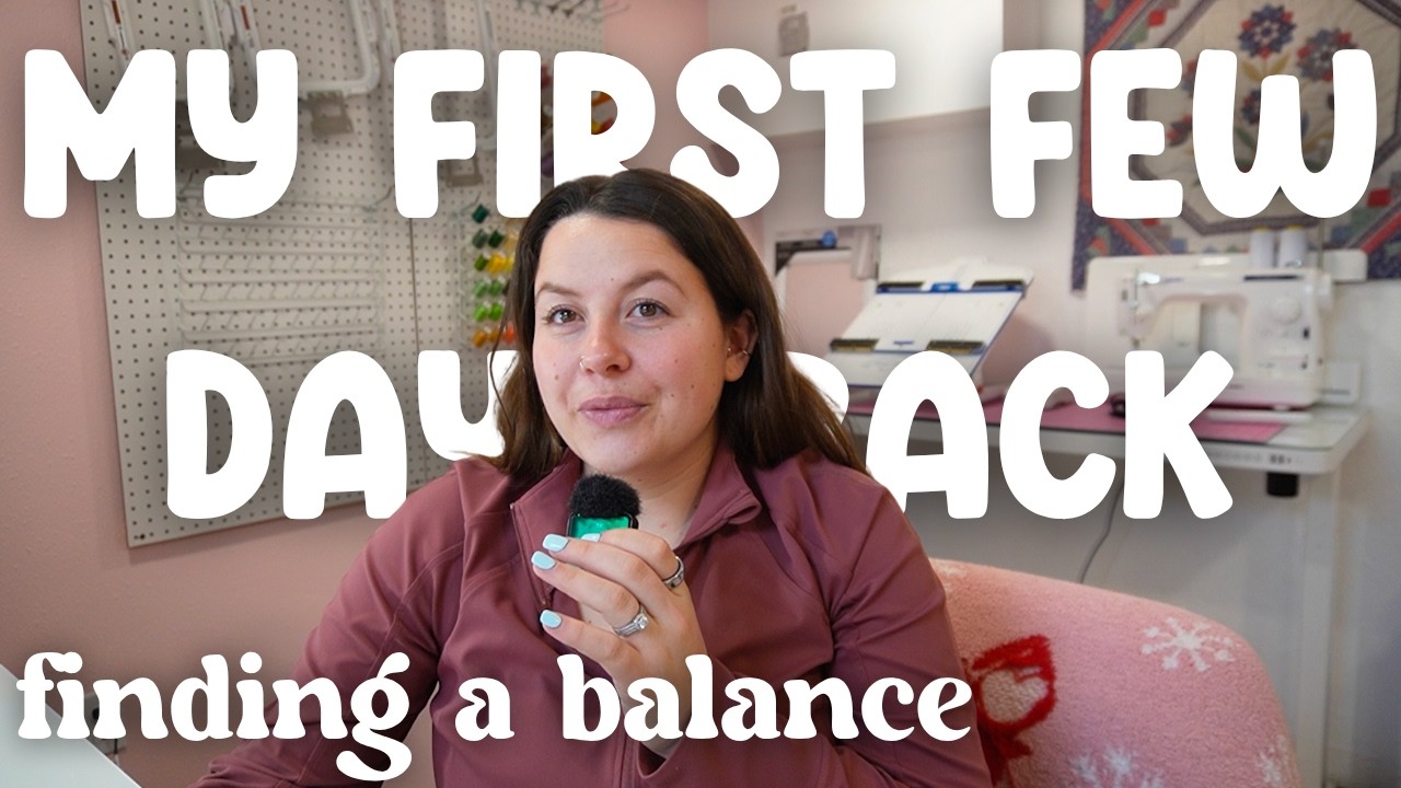 Первые дни работы после рождения ребенка ✨🎀 Видеоблог о малом бизнесе (заказы, новые дизайны и мн...