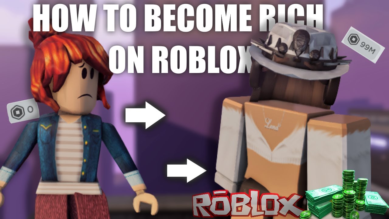 HOW TO GO FROM BROKE TO RICH ON ROBLOX (Roblox Clothing Tutorial)