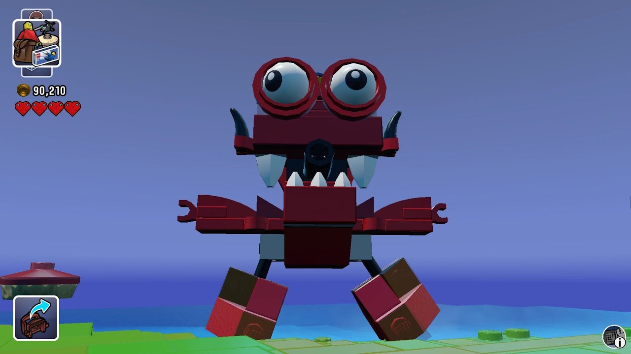 LEGO Worlds - Burnard Free Roam Gameplay (PC HD) [1080p]