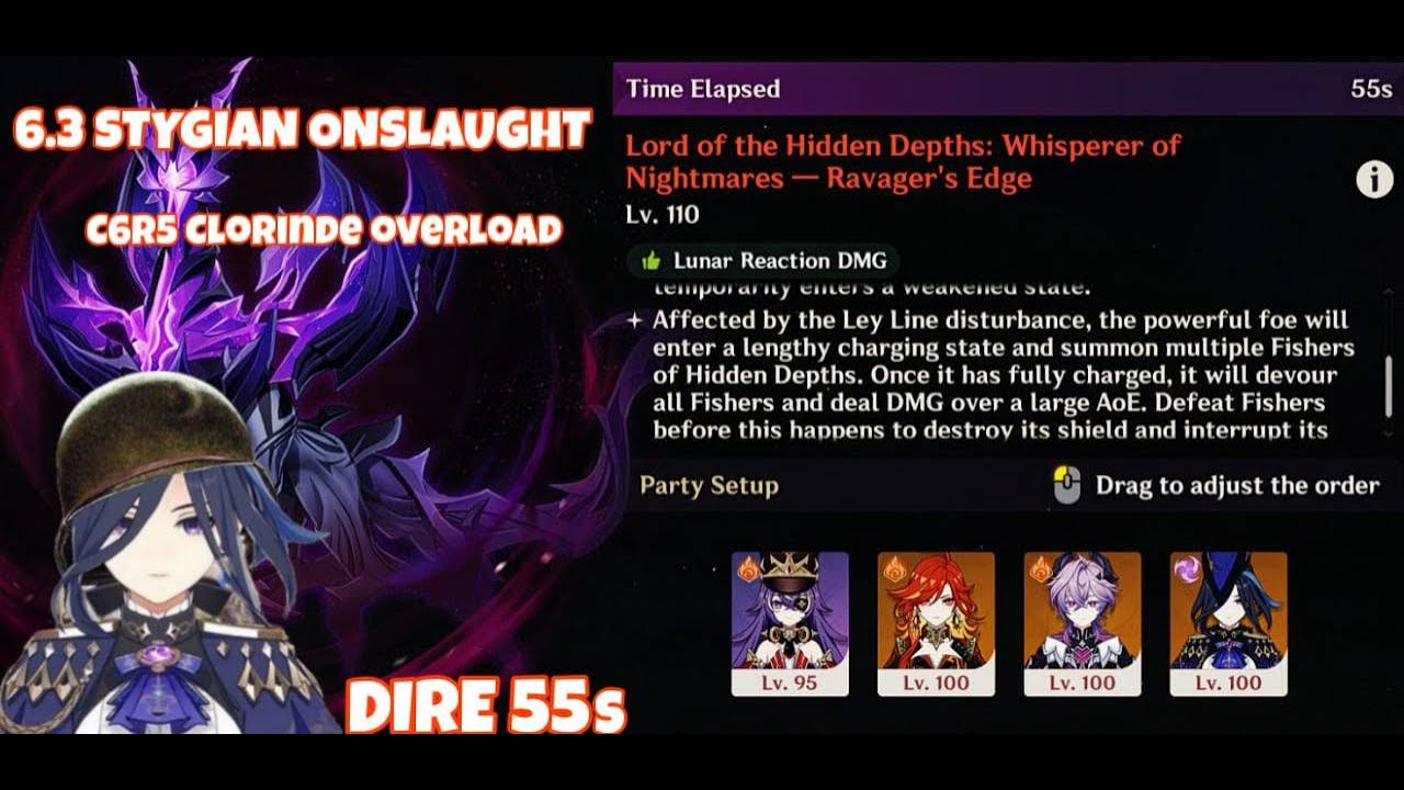 POV: It's a DPS Check, but you're a Clorinde main | 6.3 Stygian Onslaught Dire