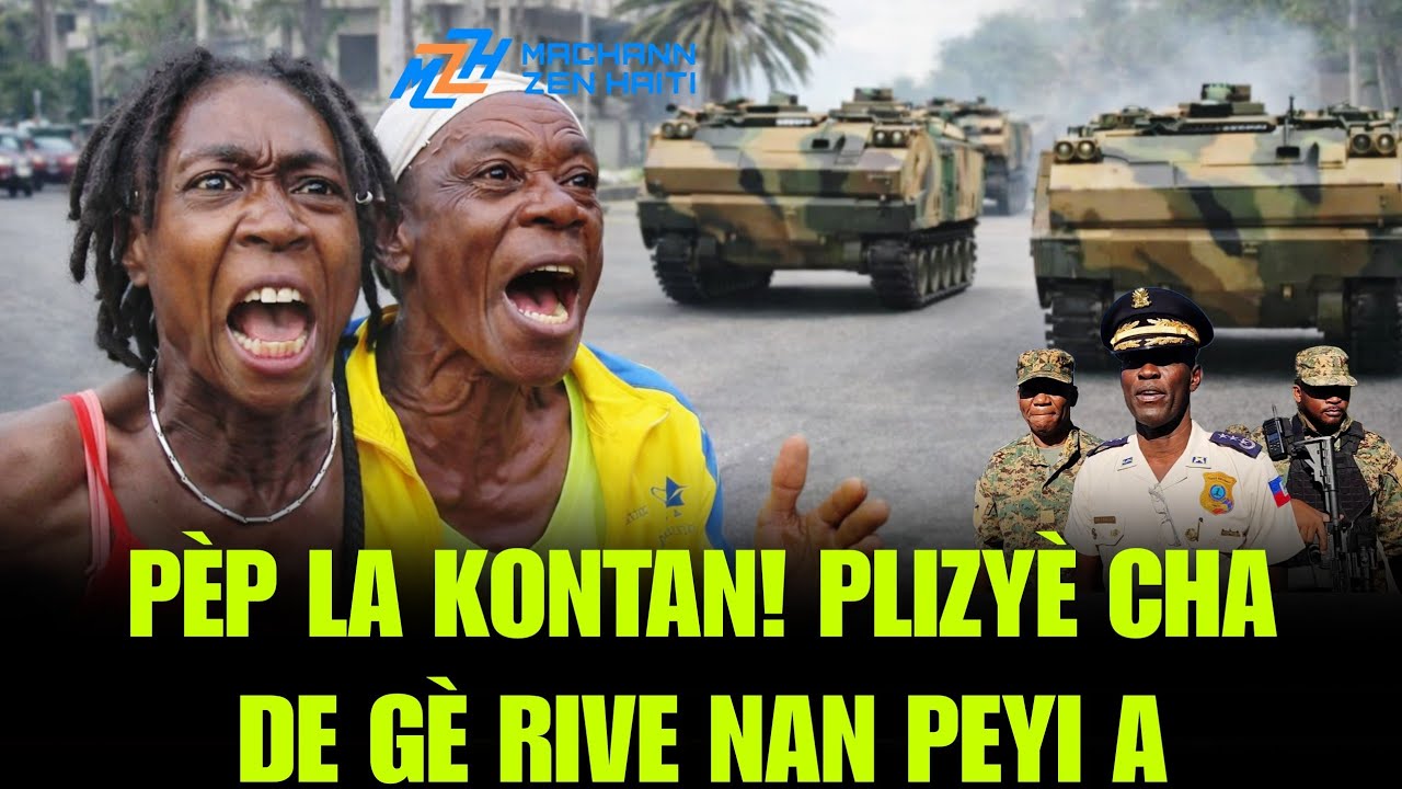 Plizyè Cha de gè Debake pou PNH, Pèp la kontan anpil