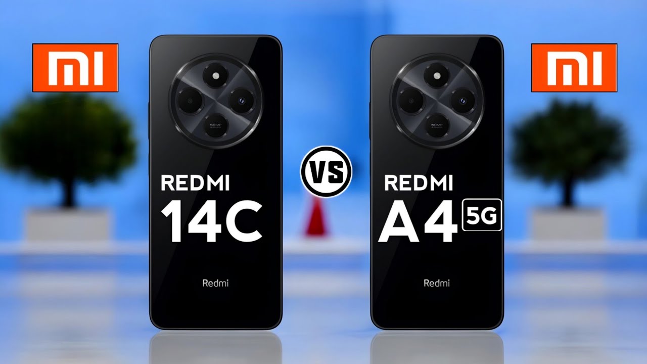 Redmi 14C Vs Redmi A4 5G   #Trakontech