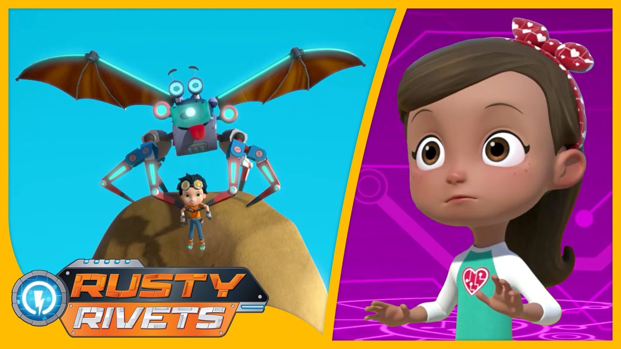 Rusty and the Mechanical Animal 🛠| Rusty Rivets Full Episodes | Cartoons for Kids