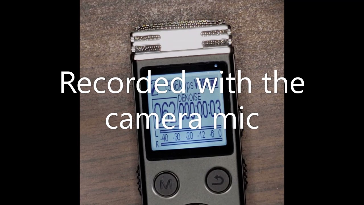 AVR (Voice Activated Recording) Mode for Evistr V508