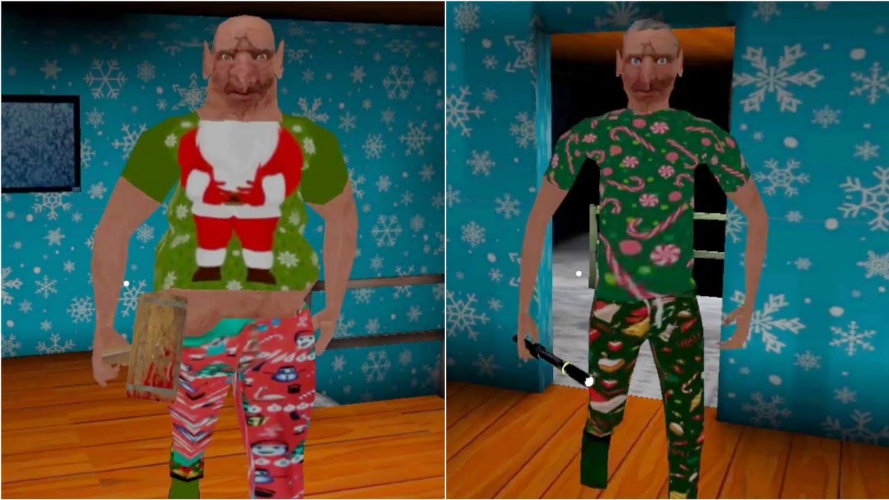 The Twins Christmas Mod Full Gameplay with Rooftop Escape Ending