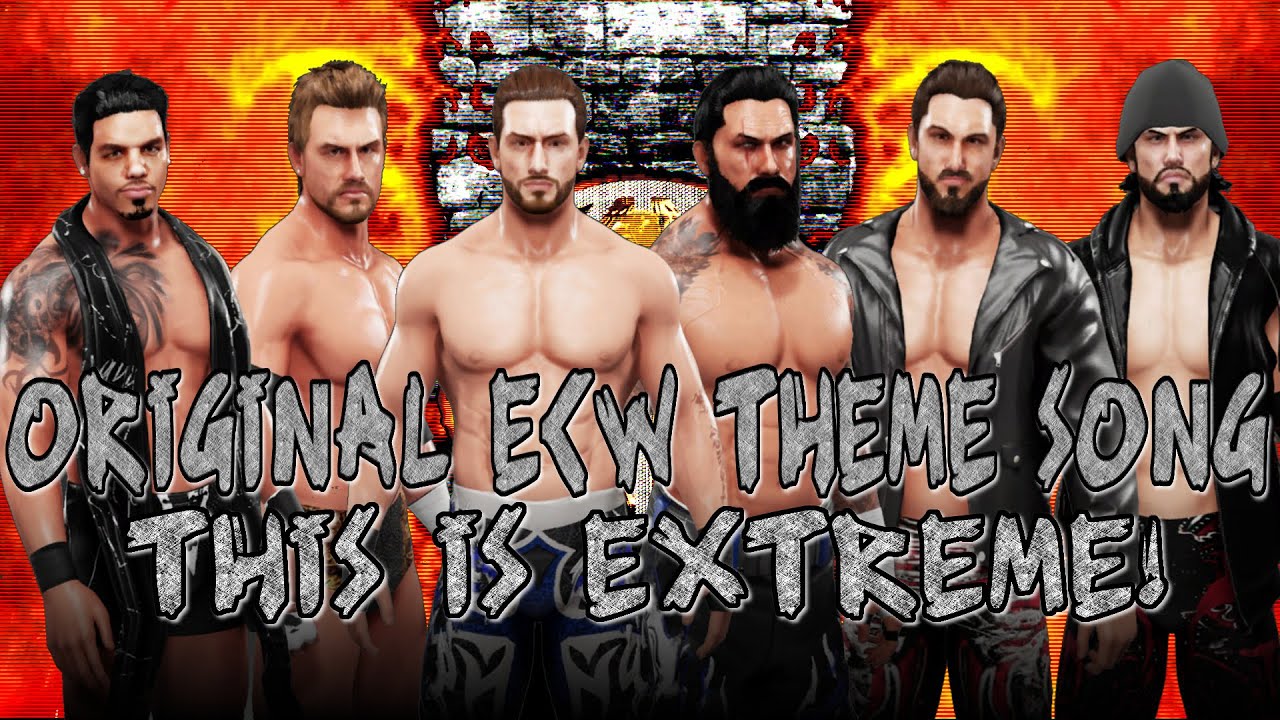 WWE 2K CAW Wrestling | TDWF TV Intro w/ Original ECW Theme Song