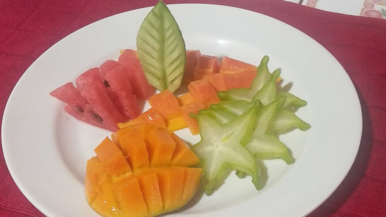 Tropical Fruit Platter | Fruit Salad | Recipes By Chef Andre Davy