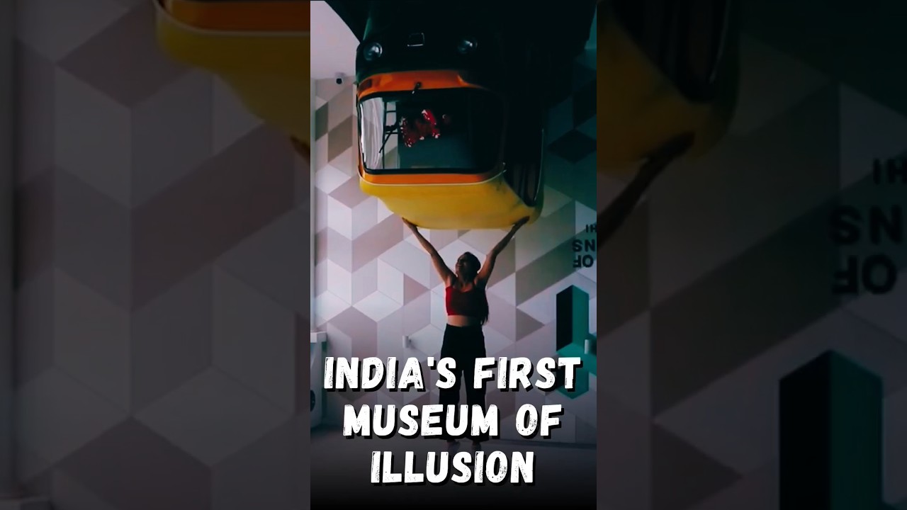 India's First Museum Of Illusion #lilywanderstreets #viralvideos #youtubeshorts #ytshorts