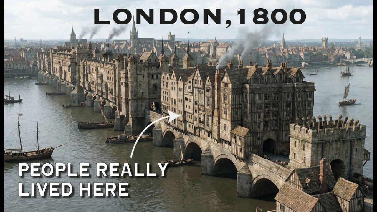London 1800 As You’ve Never Seen It: The True Story of Georgian Britain (AI Reconstruction)