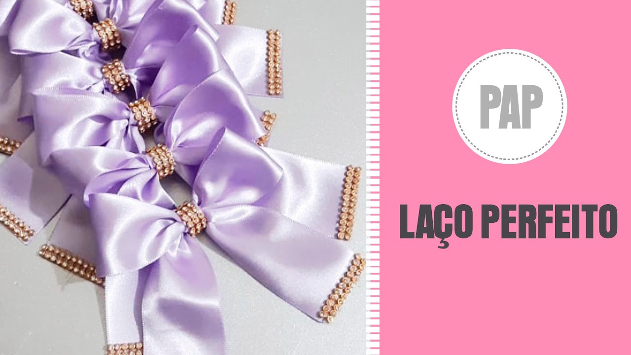 Como fazer o laço perfeito para colocar nos personalizados