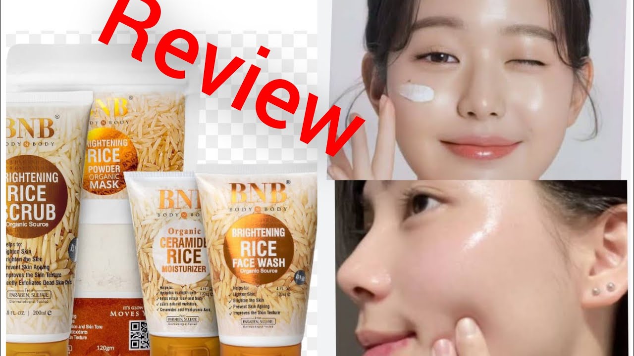 BNB Products/ BNB Rice Glow Kit Review / Honest Review/ Reviews & Beauty Tips 