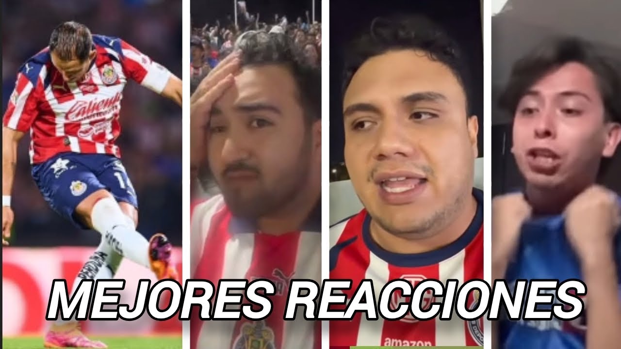 MEJORES REACCIONES AL PENAL DEL CHICHARITO VS CRUZ AZUL 