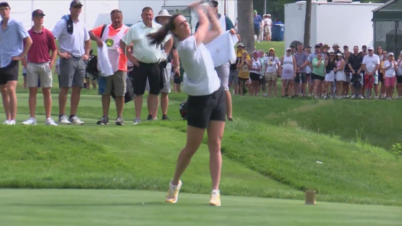 Caitlin Clark at John Deere Classic 070523