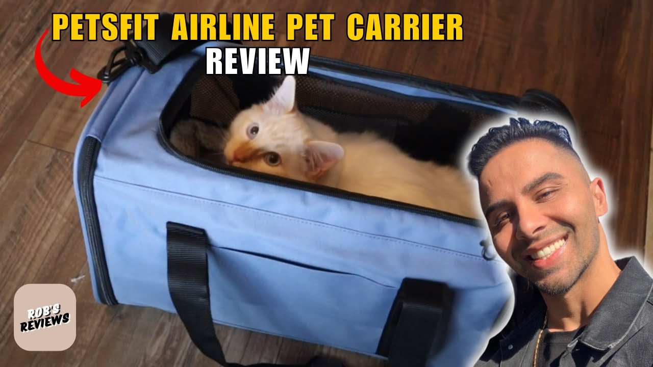 Petsfit Pet Carrier Review: The Best Airline-Approved Carrier and Perfect for Travel for Your Pet!