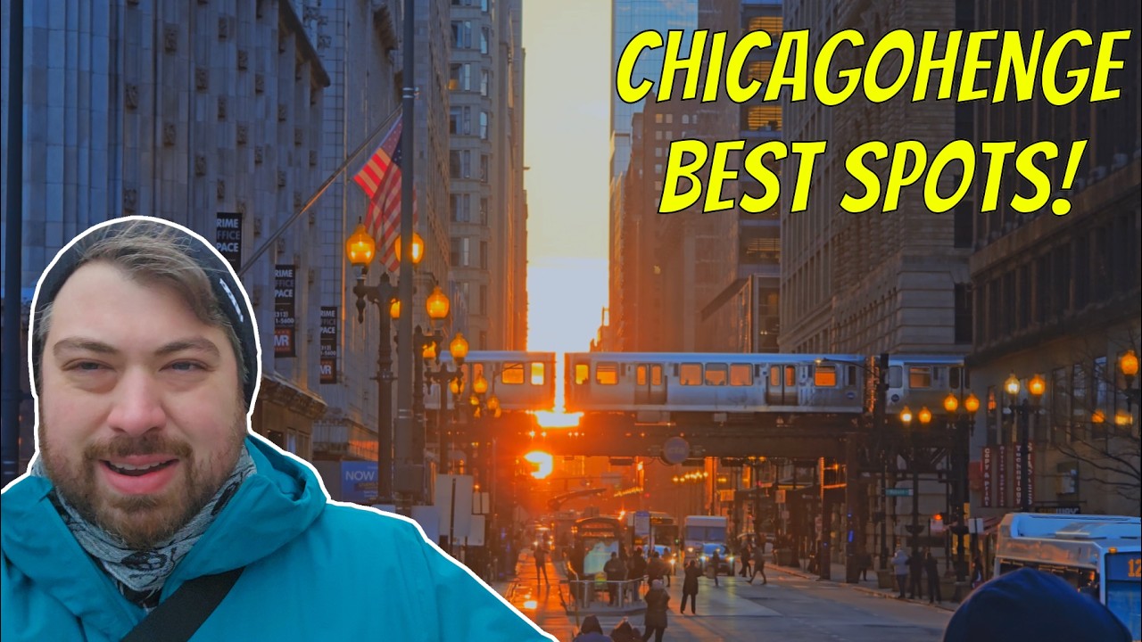 The 5 BEST Chicagohenge Viewing Spots in the Loop | 4K Speedrun Tour