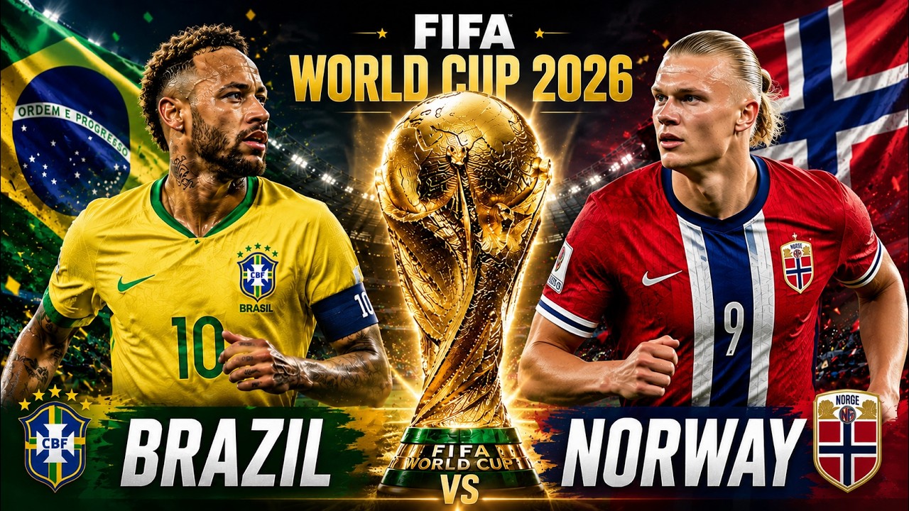 Brazil Vs Norway LIVE | FIFA World Cup LIVE Score | Brazil Vs Norway LIVESCORE | Brazil Watchalong