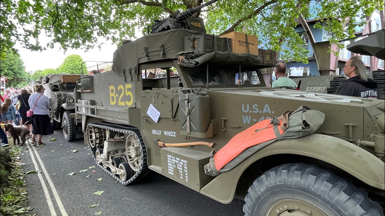 WW2 Vehicle Convoy at Dorchester 18.06.2022 | Part 1