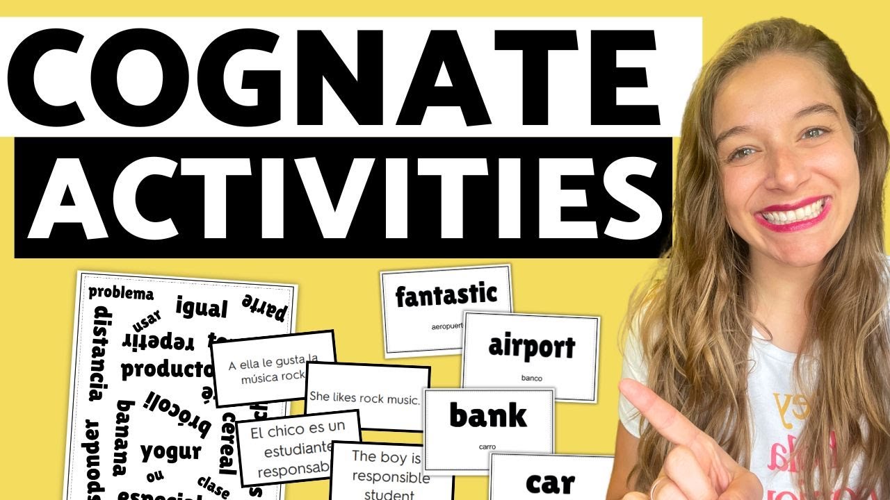 Spanish Activities for Beginners: 10 Cognate Activities for Spanish Class