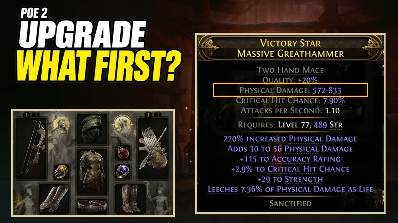 PoE2 Gear Upgrades: What to Replace First Before You Spend