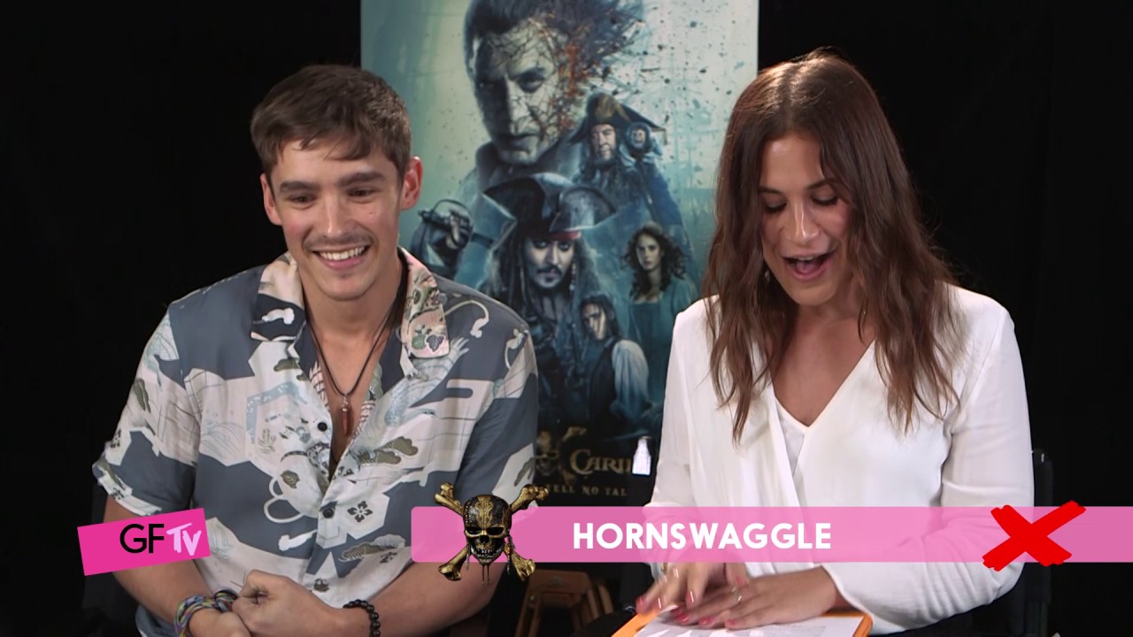 Brenton Thwaites plays What's That Pirate Slang?