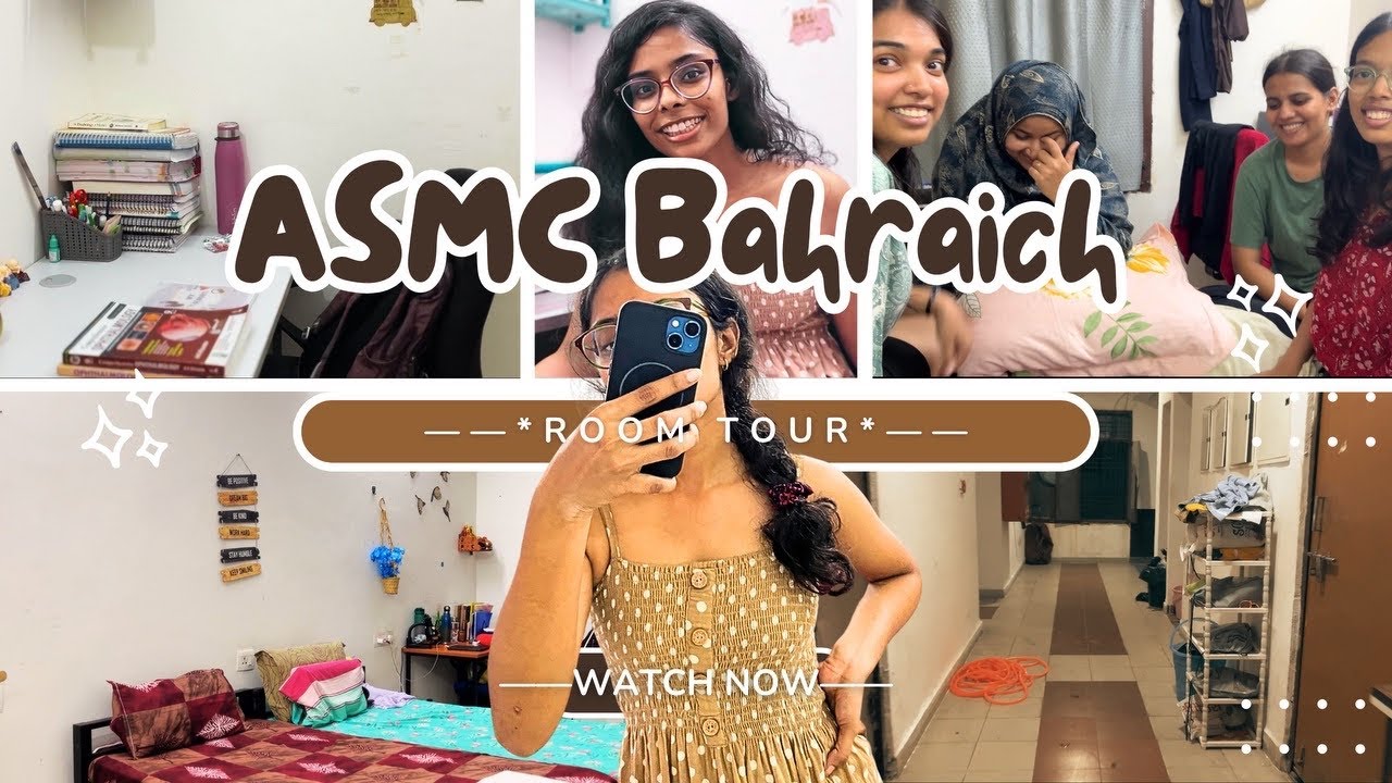 Tripling in Hostel? 😳🤯MBBS Hostel Room Tour | ASMC Bahraich