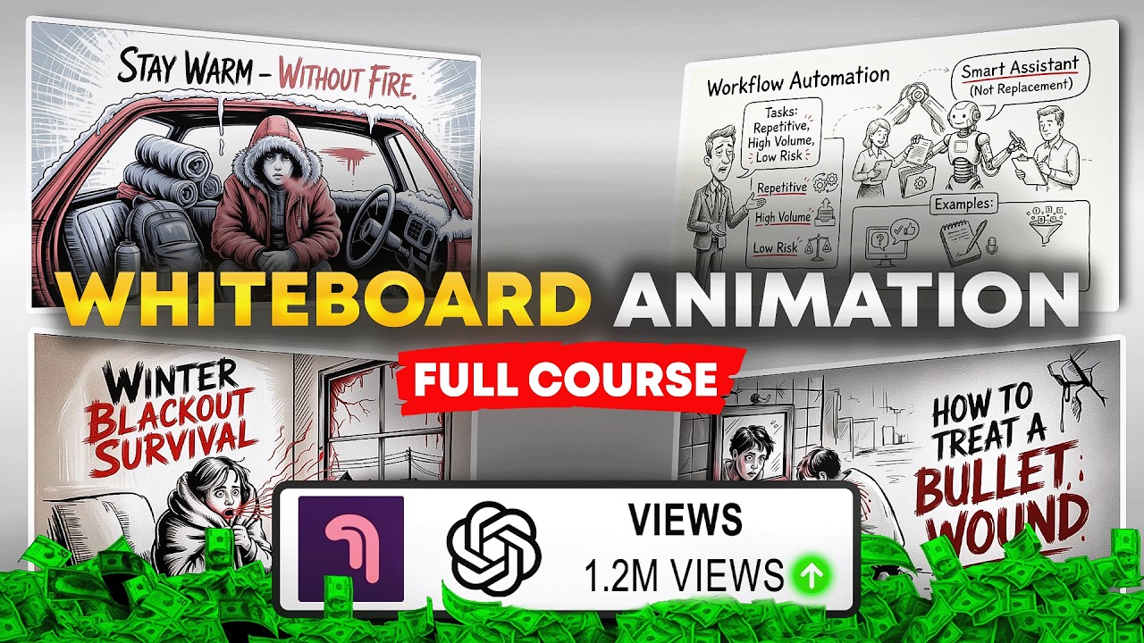 How to Create Professional Whiteboard Animation Videos with AI (No Skills Needed!)
