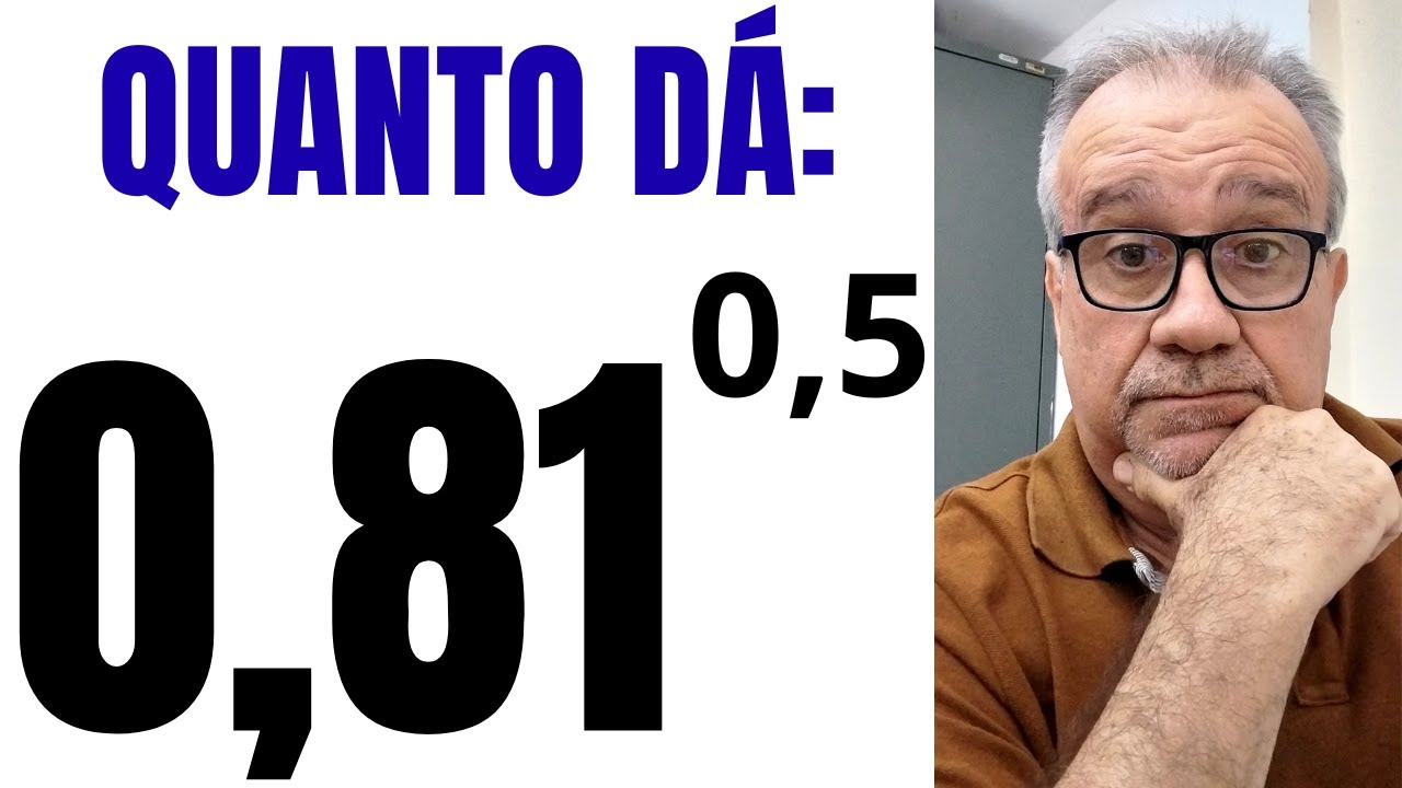 PARE de Errar Potência com Vírgula! (0,81 elevado a 0,5) - A Tática Secreta que Ninguém te Contou.