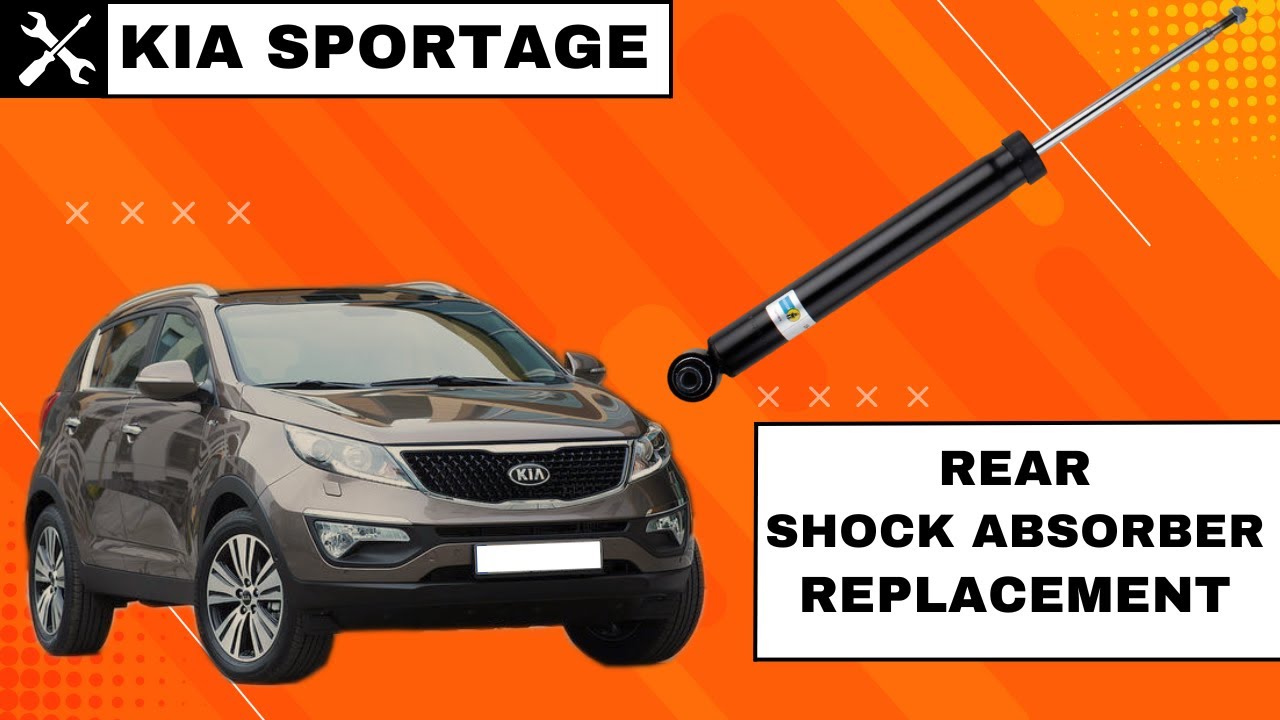 Kia Sportage SL 2010–2015 – Rear Shock Absorber Replacement DIY Tutorial