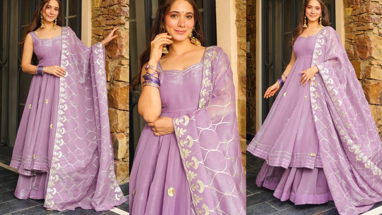 Trendy🔥Anarkali kurti cutting and stitching/anarkali dress design/Anarkali kurti/frock cutting