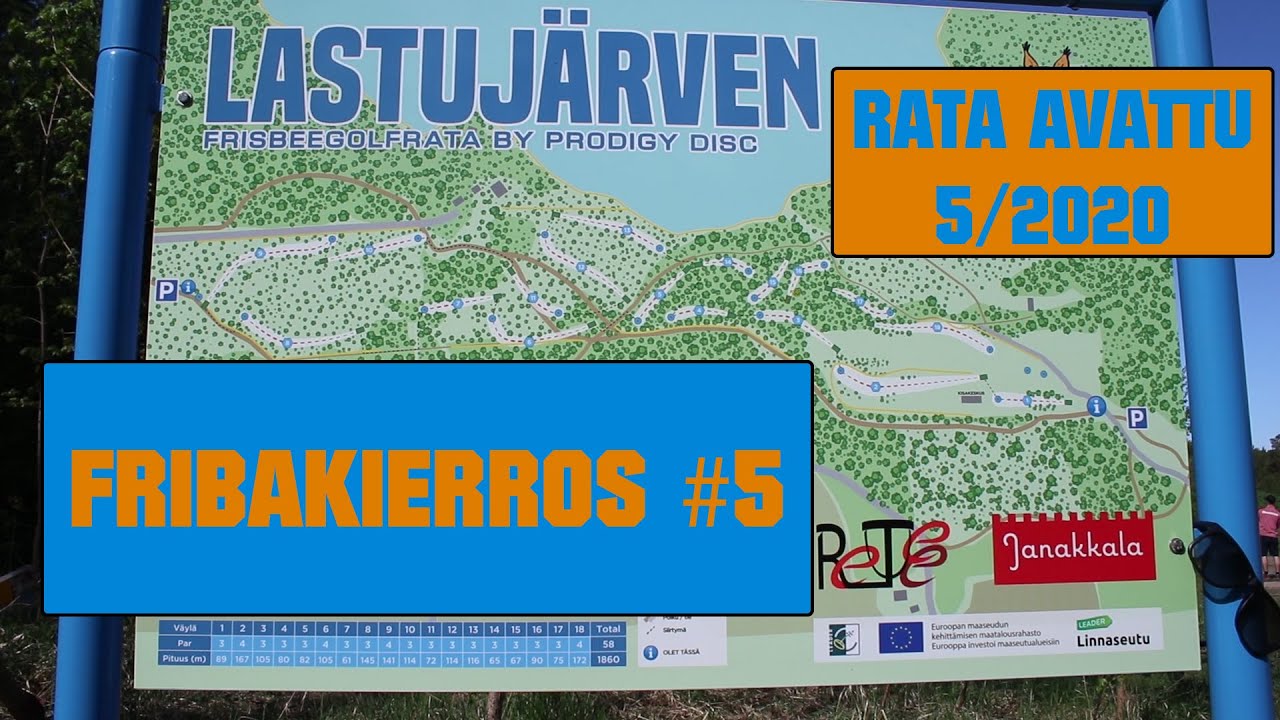 Fribakierros #5 Lastujärven Frisbeegolfrata, Janakkala - Featuring Anssi