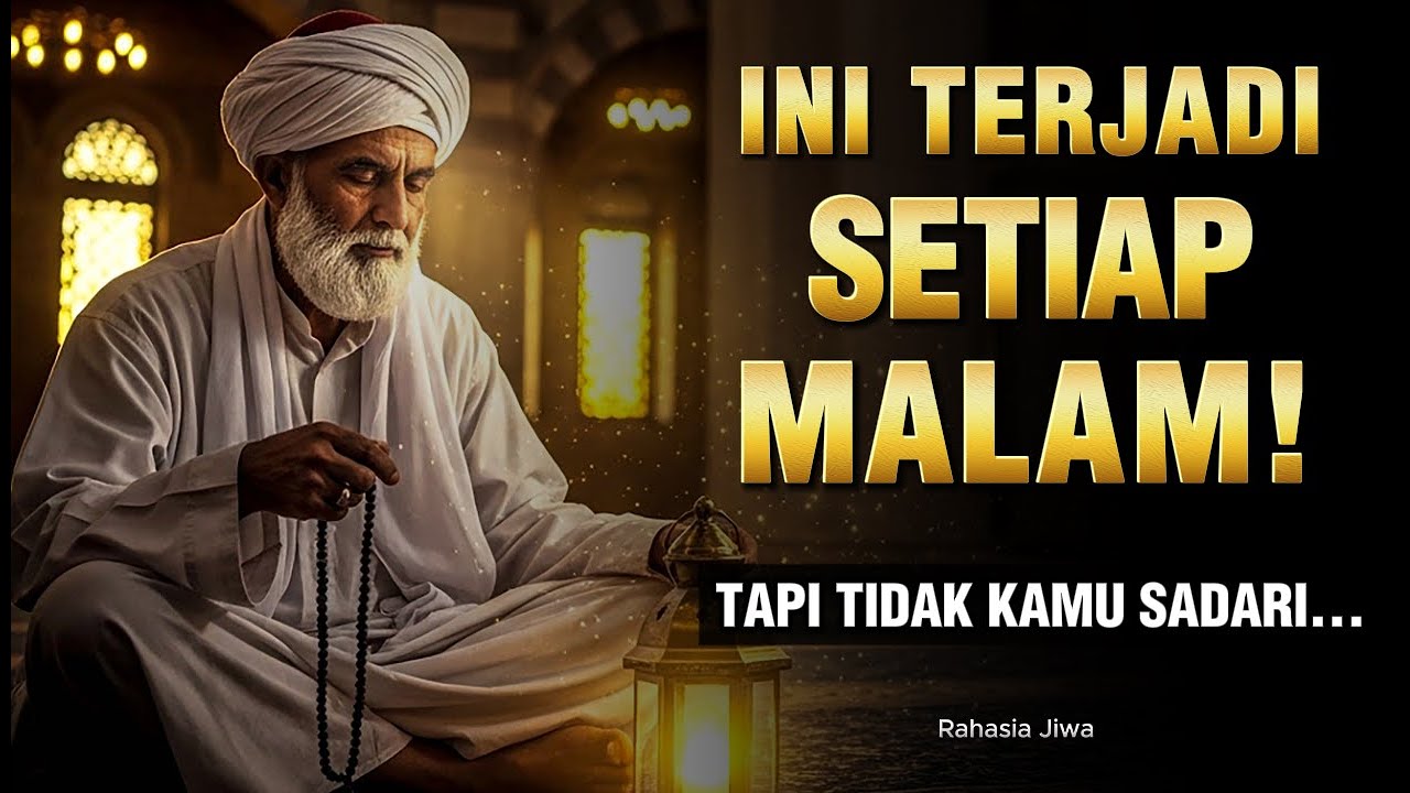 TIDUR BUKAN ISTIRAHAT! ADA RAHASIA BESAR YANG TERJADI PADA JIWA KITA SETIAP MALAM 🌀