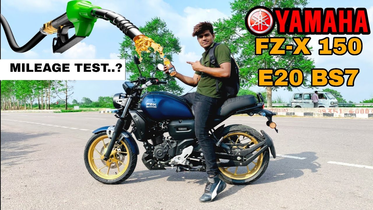 YAMAHA FZ-X 150 E20 BS7 MILEAGE TEST CITY RIDE [ KITNA DETI HAIN .......?