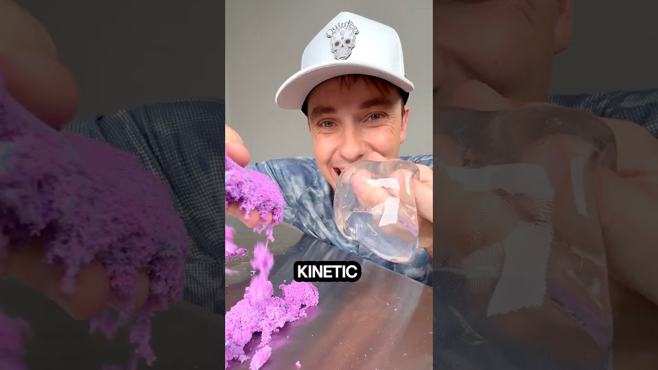 DIY Kinetic Sand + Glue = Slime Recipe! 😳 Does it ACTUALLY work? 😅