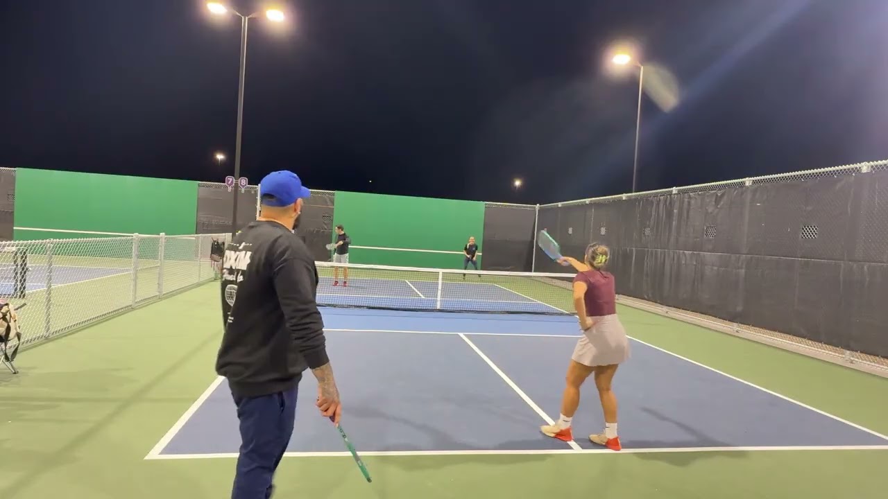 Mixed doubles Rob&elle VS Lou&Erienne 