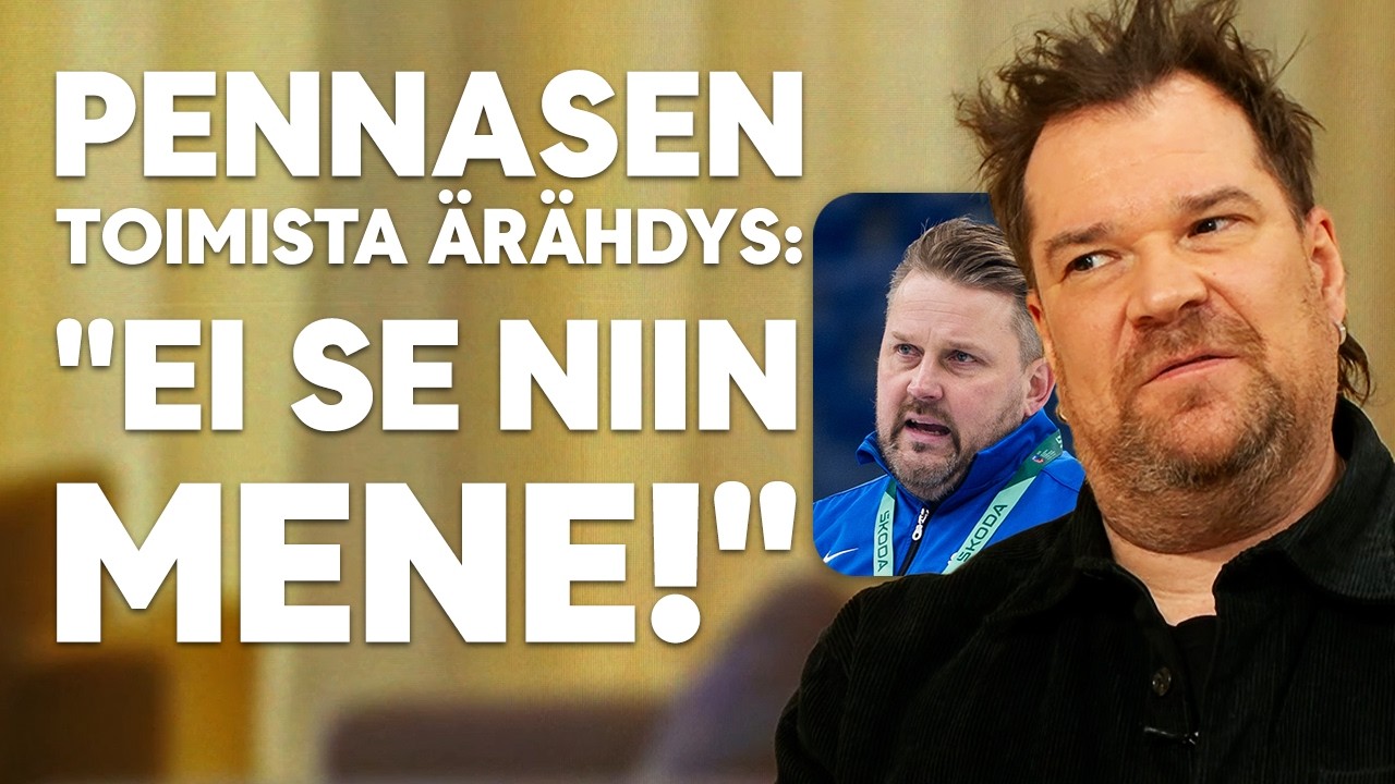 Leijonat-luotsi Antti Pennasen toimista voimakas ärähdys