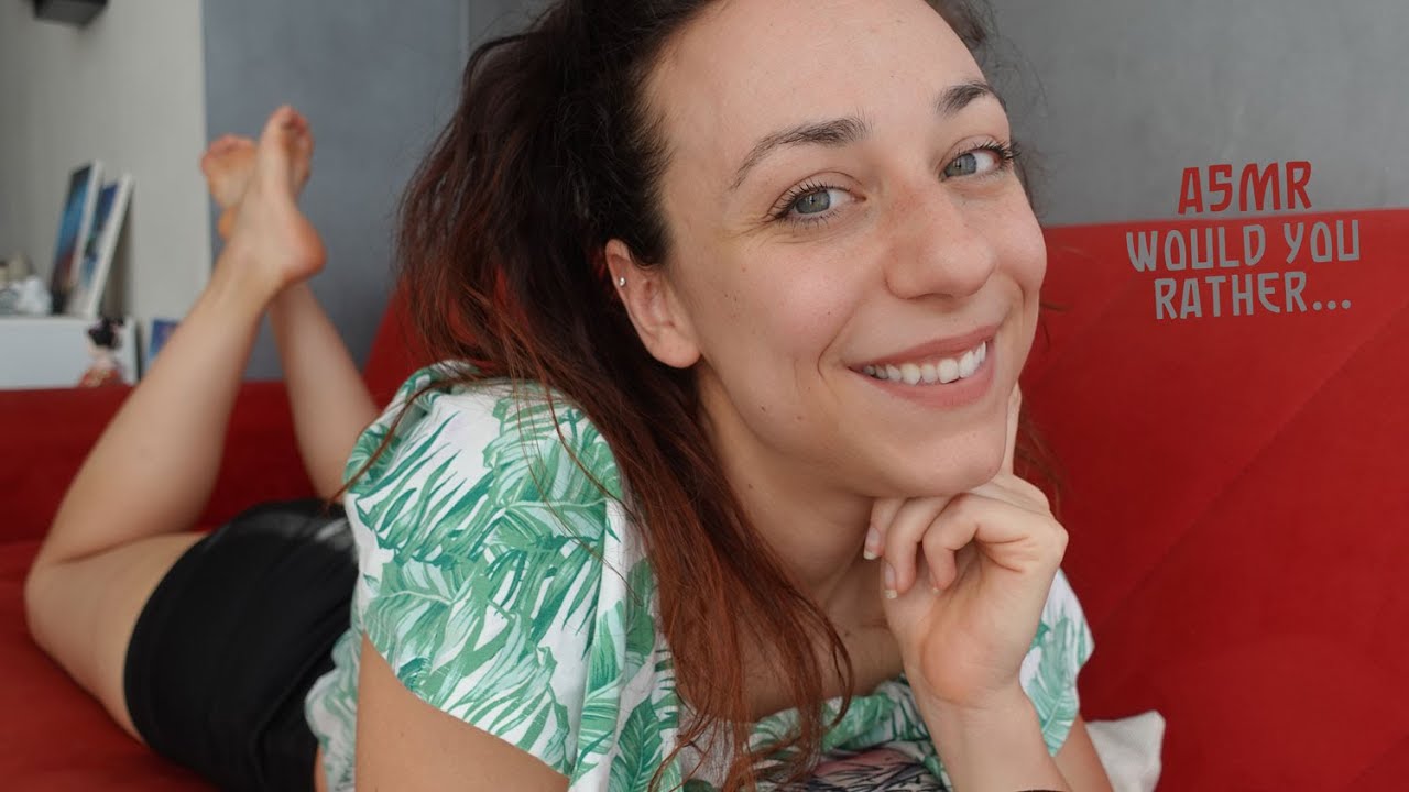 WOULD YOU RATHER... Let's Play! Soft Spoken, ASMR In the Pose