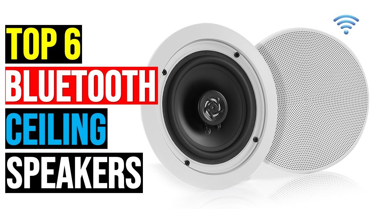 Top: 6 Best Bluetooth Ceiling Speakers of 2025 || The Bluetooth Ceiling Speakers in 2025 - Reviews