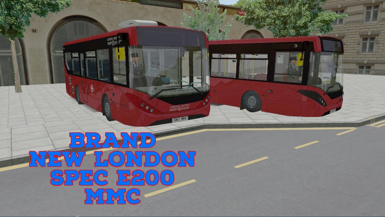 First look at the Brand new I London spec E200 MMC I U18 l OMSI 2