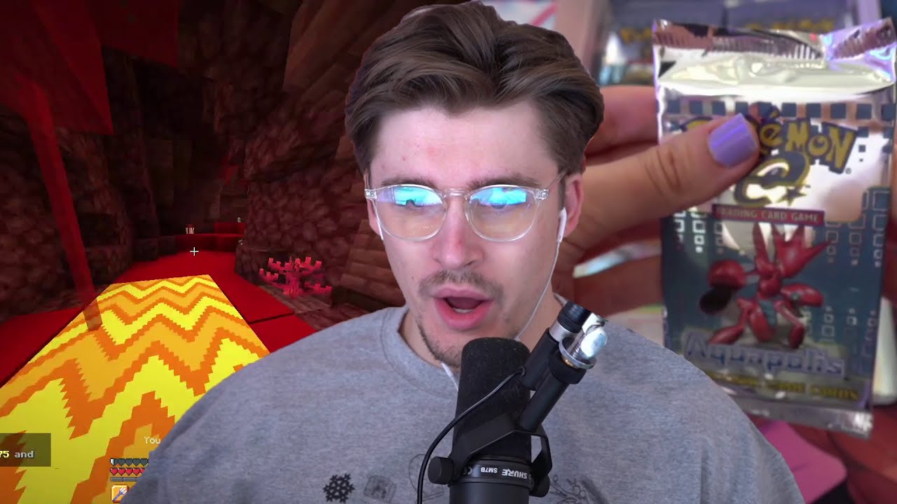 Ludwig competes in the Minecraft Championship and then opens an Aquapolis box in Pokemon week DAY 6