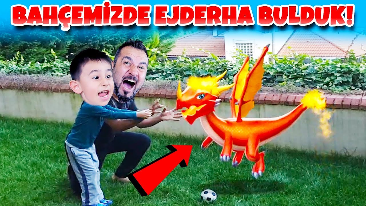 BAHÇEMİZDE EJDERHA BULDUK! | DRAGON MANIA EFSANELERİ