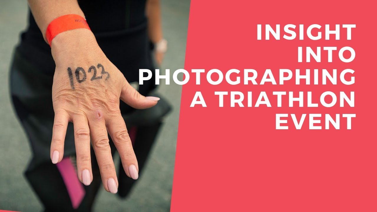 Insight Into Professional Photographer At A Triathlon Event