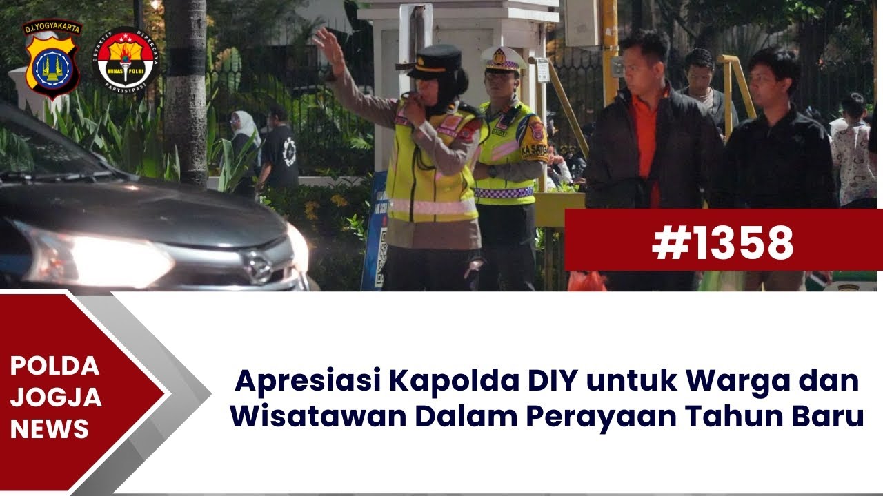Apresiasi Kapolda DIY untuk Warga dan Wisatawan Dalam Perayaan Tahun Baru | Polda Jogja News 