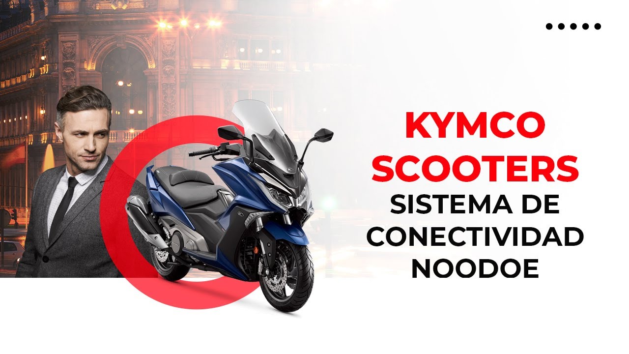 Conoce el sistema de conectividad de Noodoe de Kymco