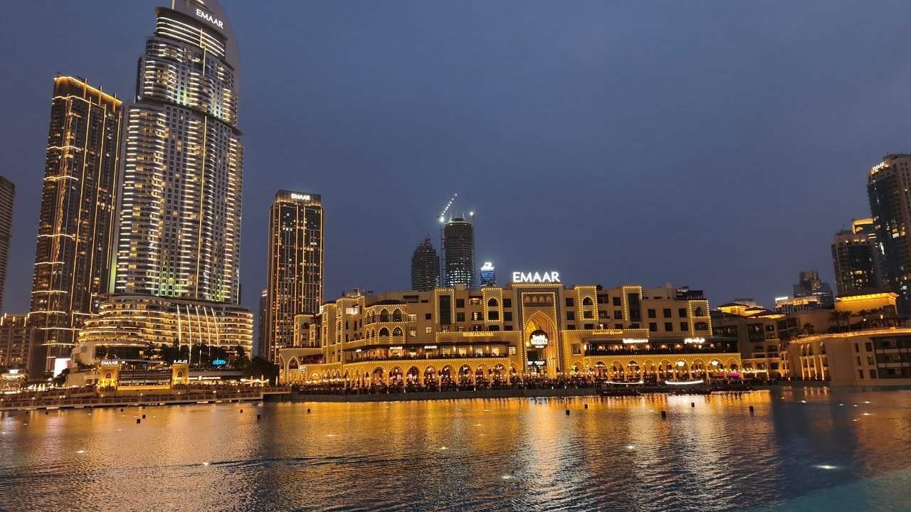 BURJ KHALIFA WATER SHOW 