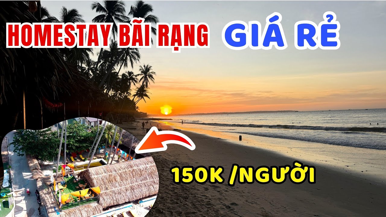 Homestay  sát biển chỉ 150k/người – Sáng dậy sớm mua hải sản tươi ngon tận nơi !  ❤️