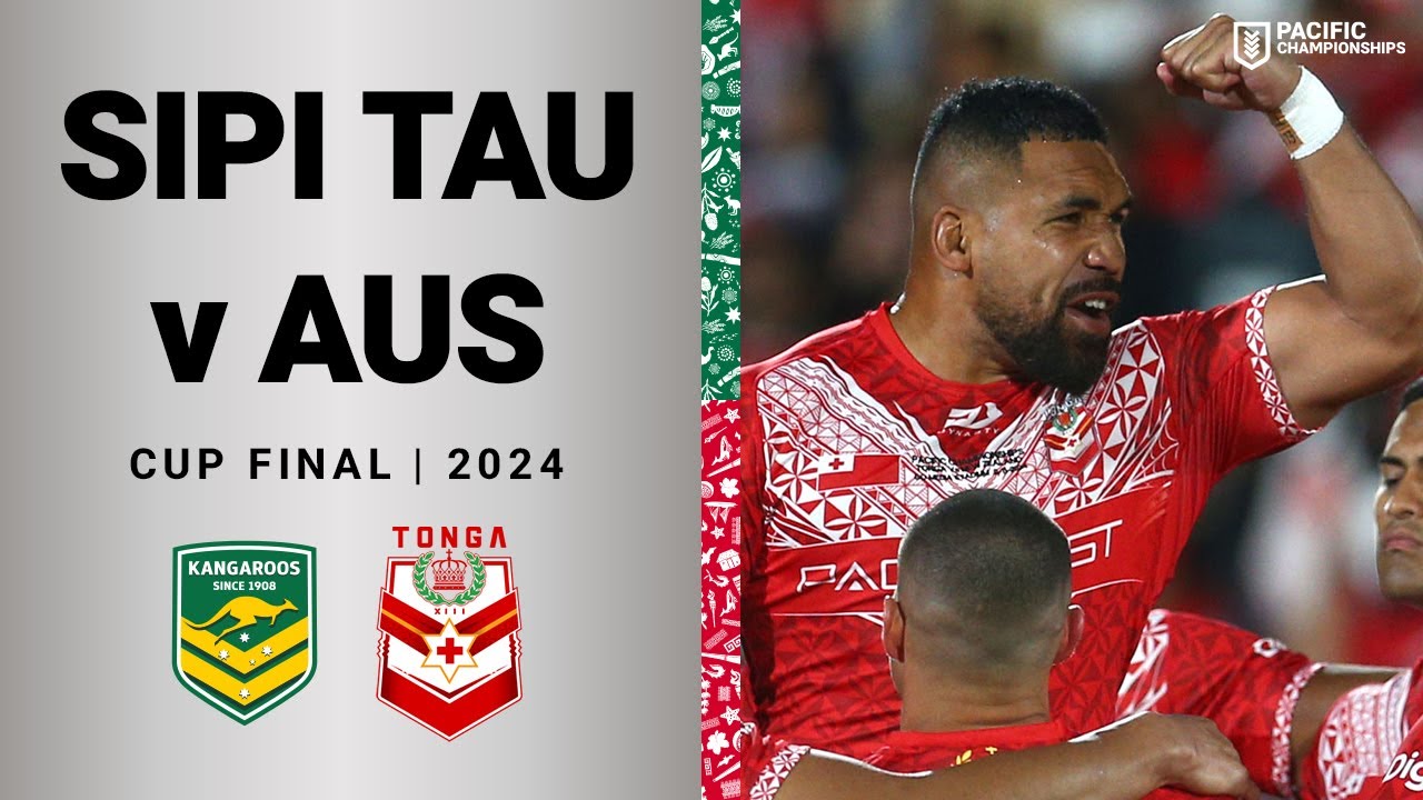 NRL Highlights | Tongan Sipi Tau v Australia Pacific Championships 2024 - Pre-Match
