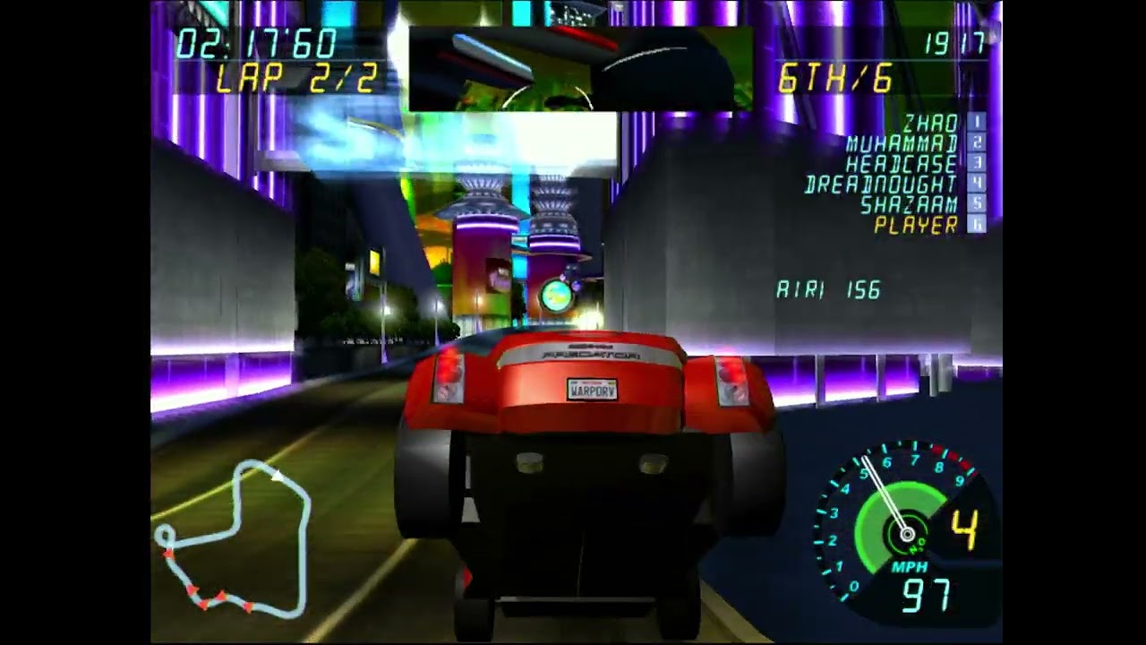 Final Drive: Nitro (2004) - Short Retro Gameplay (FULL HD 1080p 60FPS)