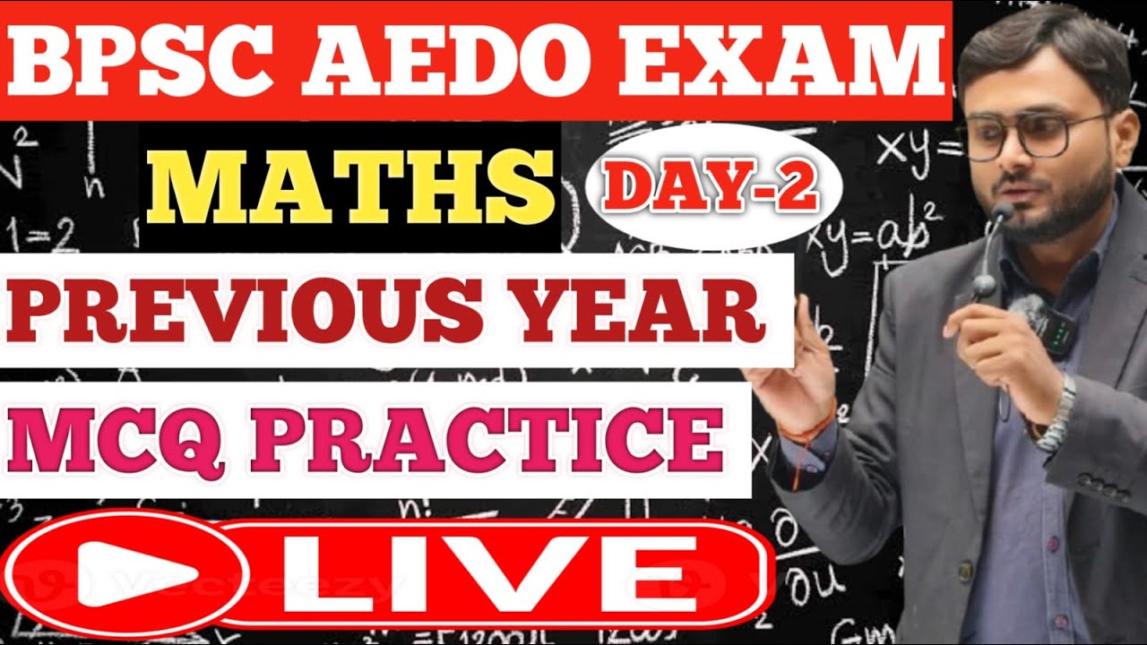 BPSC AEDO (5) l MATHS & REASONING के सभी IMPORTANT PYQ का REVISION l BY PRINCE GURUDEV #aedo #math